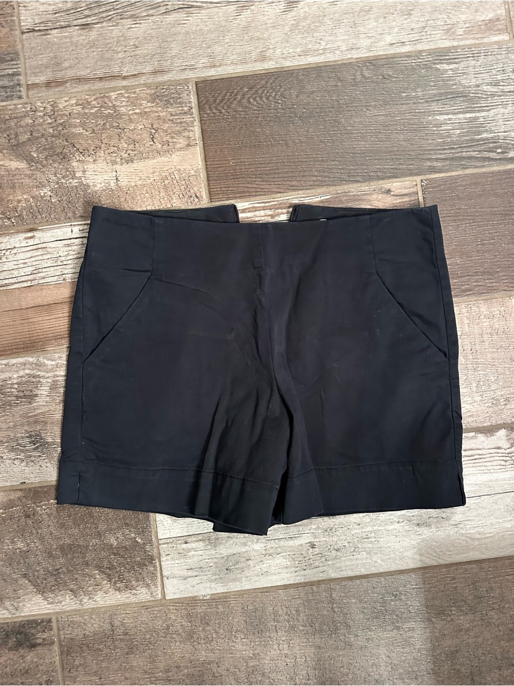 Tommy Bahama Black Shorts with Floral Contrast Waistband